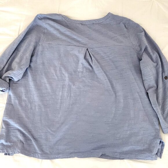 3/4 sleeve, Gloria Vanderbuilt shirt - Picture 3 of 5